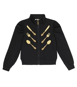 MOSCHINO KIDS Embroidered cotton sweatshirt - Picture 1 of 3