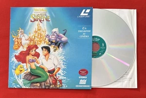 LA PETITE SIRÈNE WALT DISNEY PAL VERSION FRANÇAISE BON ÉTAT LASERDISC - Photo 1/6