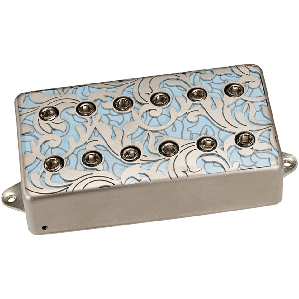 Pastilla para cuello Humbucker DiMarzio DP287F UtoPIA Steve Vai espaciada en F, polvo azul Foto 1 de 1