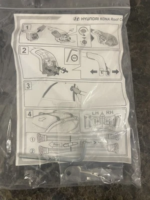 BARRA TRANSVERSAL DE TECHO 2024-2026 OEM Hyundai Kona Bef21-acb00 nueva Foto 1 de 2