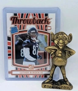 2025 Donruss #42 Luther Burden III Rated Rookies Throwback - Picture 1 of 3