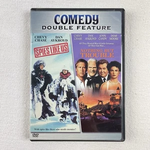 Spies like Us & Nothing but Trouble (DVD, 1991, Double Feature) Very Good - Picture 1 of 2