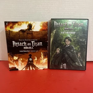 Attack On Titan: Limited Edition Part 1 Digibook (Blu-ray & DVD 2014) 4 Disc - Picture 1 of 13