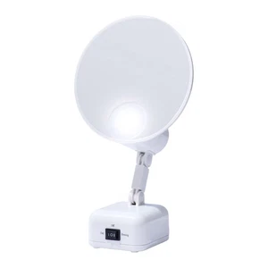 FL-615-2 15X magnifying mirror with light, Lighted travel makeup mirror with ... - Picture 1 of 9