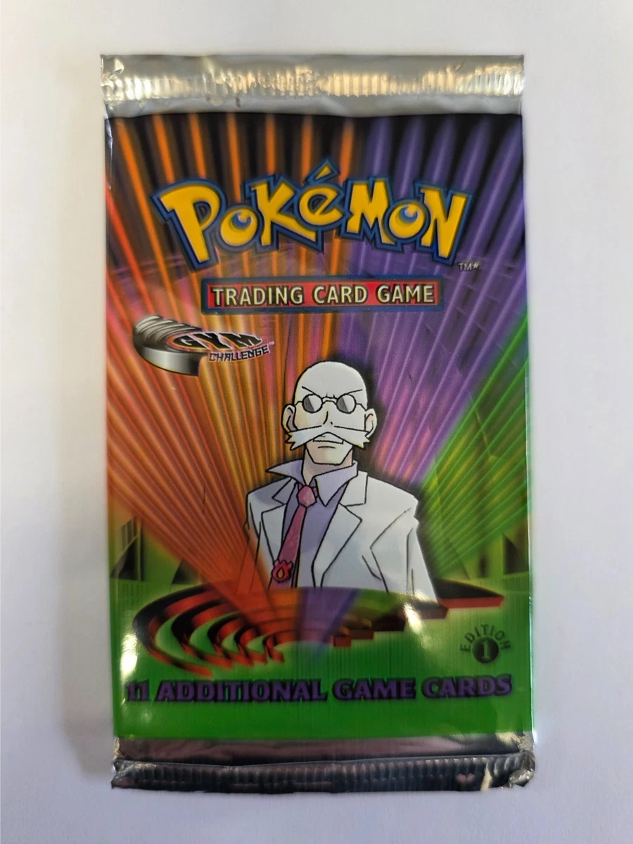 Wizards of the Coast Pokémon TCG Gym Challenge Sealed Collectible