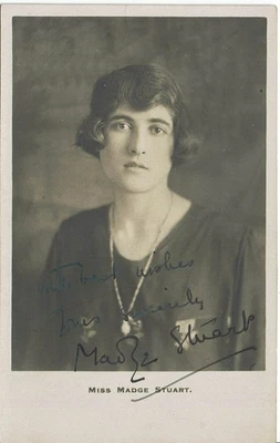 Madge Stuart Handsigniert Fotografie - Bild 1 von 2