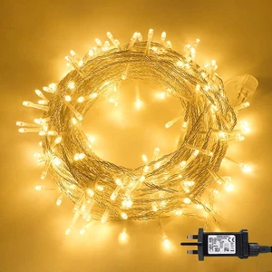 Zorela Fairy Lights Plug in 15M 120 LED Indoor String Fairy Lights Mains Powe... - Picture 1 of 12