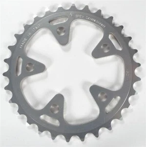 CAMPAGNOLO - 30T - 74BCD - 9 / 10 SPEED - SILVER ALLOY CHAIN RING - ROAD HYBRID - Picture 1 of 2