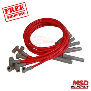 MSD Spark Plug Wire Set fits Dodge B100 Van 1974 - Picture 1 of 2