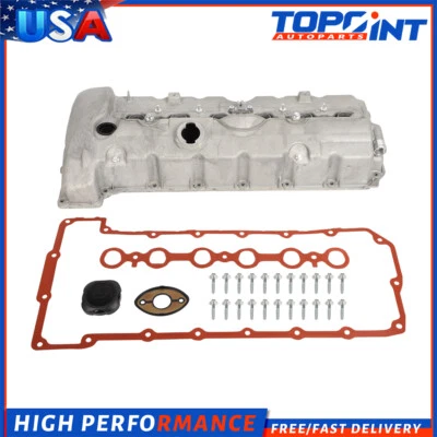 Aluminum Valve Cover Fits 2006-2007 BMW 325i/xi 330i/xi 525i/xi 530i/xi 3.0L L6 - Image 1 of 4