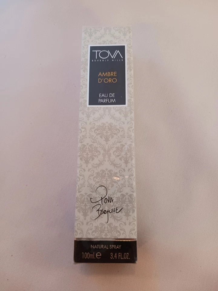 Spray natural Tova Ambre D'Oro EDP 3,4 fl oz ~ nuevo sellado Foto 1 de 4