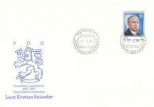Finland 1983 FDC - 100 Years from the Birth of President Lauri Kristian Relander