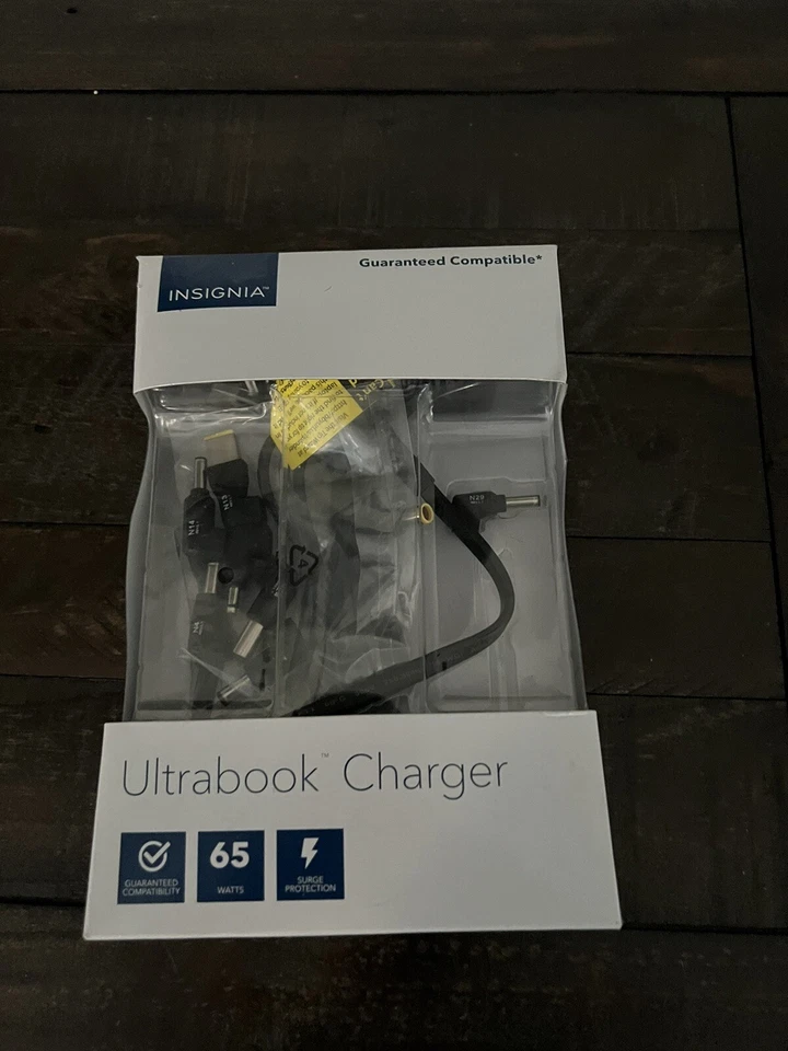 Insignia 65 W Charger for Laptop & Ultrabook NS-PWLC663 8 Different Tips #NO8114 - Image 1 of 1