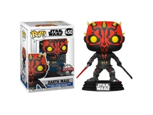 Pop Figura Star Wars Darth Maul Con Saber Esclusiva Funko - Imagen 1 de 2