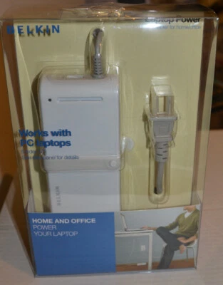 Adaptador de corriente Belkin F5L014 oficina en casa pc portátil fuente de alimentación 17" 110 vatios Foto 1 de 4
