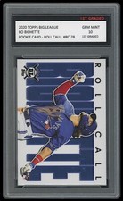 BO BICHETTE 2020 TOPPS BIG LEAGUE ROLL CALL ROOKIE CARD RC TORONTO BLUE JAYS