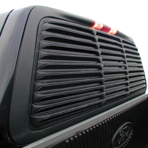 97-03 Ford F-150 WILLPAK ASTRA HAMMOND 1-piece Textured ABS Rear Window Louver - Bild 1 von 4