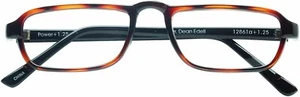 Dr. Dean Edell Classic Halbaugen Lesebrille Schildpatt und Schwarz +1,25 NEU!! - Bild 1 von 1