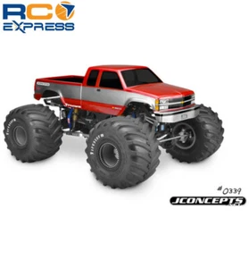 JConcepts 1988 Chevy Silverado Ext Cab Mt Clear Body: 13wb JCO0339 - Picture 1 of 1