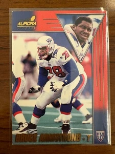 1998 Pacific Aurora #98 Bruce Armstrong New England Patriots - Picture 1 of 2