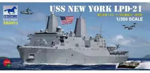 Bronco Modelle 1/350 U.S.S. New York LPD-21 amphibisches Transportdock - Bild 1 von 1