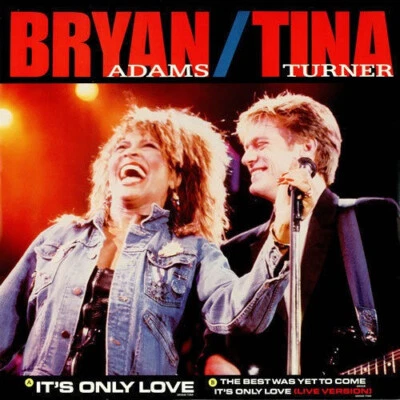Bryan Adams Tina Turner - IT'S ONLY LOVE 12" Vinyl. A&M 45rpm, 1985 - Image 1 of 2