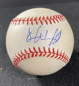 DAVE WINFIELD YANKEES PADRES HOF AUTOGRAPHED SIGNED AMERICAN LEAGUE BASEBALL - Picture 1 of 2