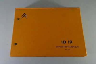 Werkstatthandbuch / Reparaturanleitung Citroen ID 19 / ID19 Baujahr 1957 - 1969 - Bild 1 von 4