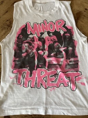Camiseta Minor Threat años 80 Misfits Fugazi Bad Brains Foto 1 de 4