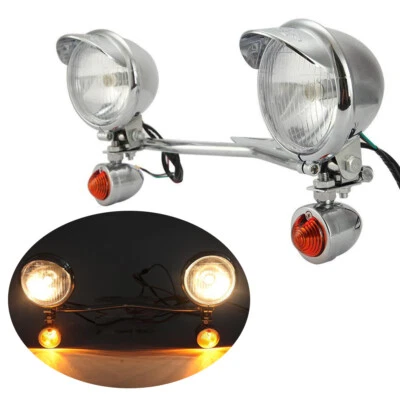 Barra de luces de señalización de giro de conducción de paso para Yamaha Road Star XV1600AT Silverado Foto 1 de 4