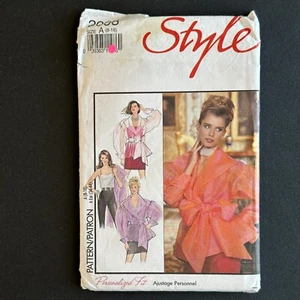Style Sewing Pattern 2008 Size 8-18 Misses Loose Fit Blouse Camisole 90s Y2K - Picture 1 of 7