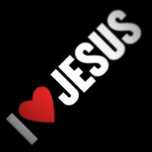 I Love Jesus Car Sticker Decal For Window Bumper Caravan Camper van Vinyl - Picture 1 of 2