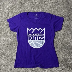 Sacramento Kings, Womens L V-Neck, NBA Fanatics, Purple - Picture 1 of 5
