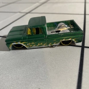 Collectors Green 2007 Hot Wheels Custom 62 Chevy Pick Up - Picture 1 of 5