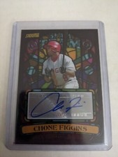 2008 Stadium Club Beam Team Stained Glass Chone Figgins Auto #BTA-CF