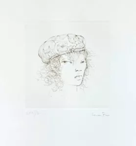 LEONOR FINI "Le Livre de Monelle" Original Etching S/N - Picture 1 of 1
