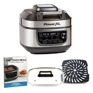 PowerXL Grill Air Fryer - 12-In-1 Electric Multi Cooker, 5.7L Capacity - Picture 1 of 8