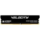 A-Tech Velocity 32GB DDR5 5600 (PC5-44800) CL46 XMP Desktop PC Gaming Memory RAM