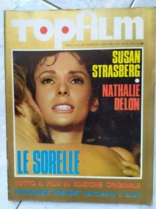 TOPFILM n. 2 el 1970 FOTOFILM CON NATHALIE DELON LE SORELLE con POSTER - OTTIMO! - Foto 1 di 2