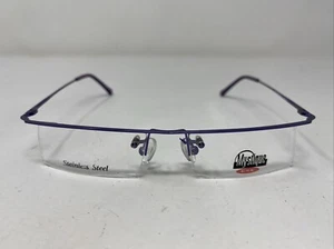 CSC MYSTIQUE 3007 LAVENDER 48-17-140 PURPLE Half Rim Eyeglasses Frame X192 - Picture 1 of 8