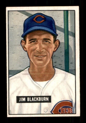 1951 Bowman #287 Jim Blackburn EX-MT - Image 1 of 2