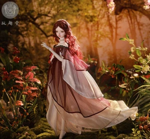 1/4 BJD Doll Resin Jointed Bare/Full Set Dolls Girl Female Women Faceup Outfits - Picture 1 of 20