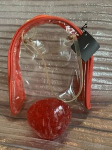 SEPHORA CLEAR POUCH W STRAWBERRY SCENTED SOAP 3.3 Oz. New!! - Picture 1 of 6