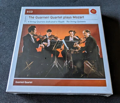 THE GUARNERI QUARTET PLAYS MOZART / 6CD RCA RED SEAL BOX SET (NEW/SEALED) - Image 1 of 4