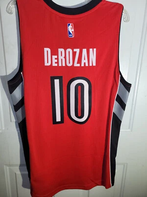 Adidas 2014 Swingman Jersey Toronto Raptors DeMar DeRozan Red sz M - Image 1 of 3