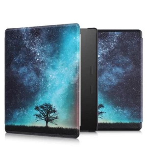 Slim PU Leather Case Cover for Amazon Kindle Oasis 10. Generation - Afbeelding 1 van 7