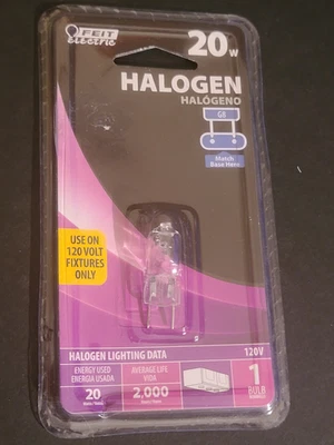 Feit Electric 20-Watt G4, Clear Bulb 12 volt - Image 1 of 4