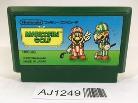 AJ1249 Mario Open Golf NES Famicom Japan