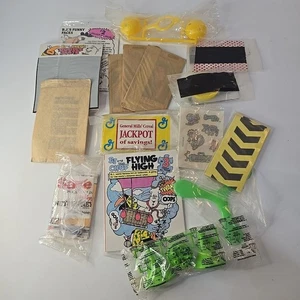 Vintage 80s 90s Cereal Toys Premiums Giveaways New Sealed Lot 16 1980s 1990s Vintage - Bild 1 von 24