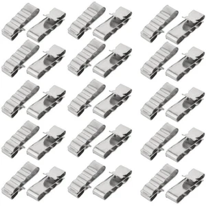 Abrazadera fotovoltaica 30 piezas clips de gestión de línea de alambre clips de marco de remolque - Imagen 1 de 11